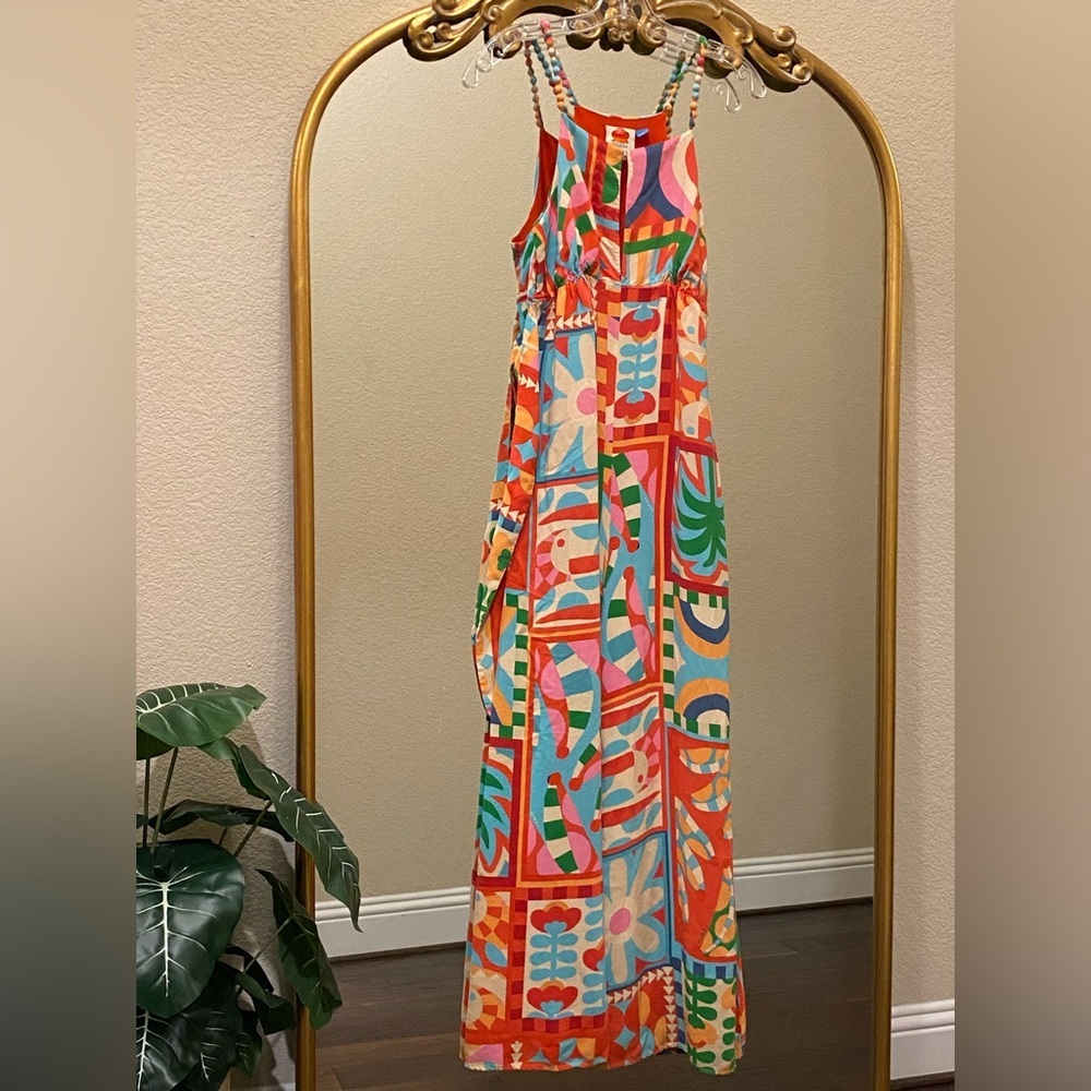 FARM Rio Cutout Halter Jumpsuit Size M - Picture 4 of 10